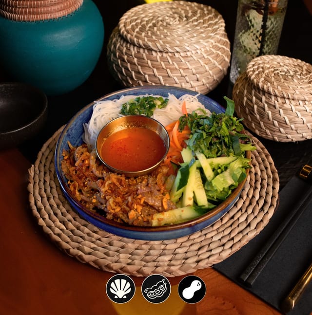 Wagyu Steak Vermicelli / Bún Bò Xào Wagyu.