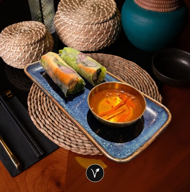 Tofu Spring Rolls / Gỏi Cuốn Chay.